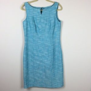 Talbots - Sleeveless Tweed Sheath Dress